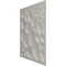 Ekena Millwork 19 5/8in. W x 19 5/8in. H Shale EnduraWall Decorative 3D Wall Panel Covers 2.67 Sq. Ft. WP20X20SLGCG - alternate 3